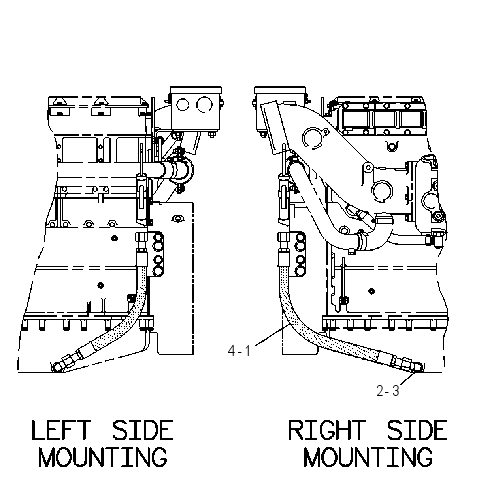 LINES GP-SUMP 4P8519 CAT