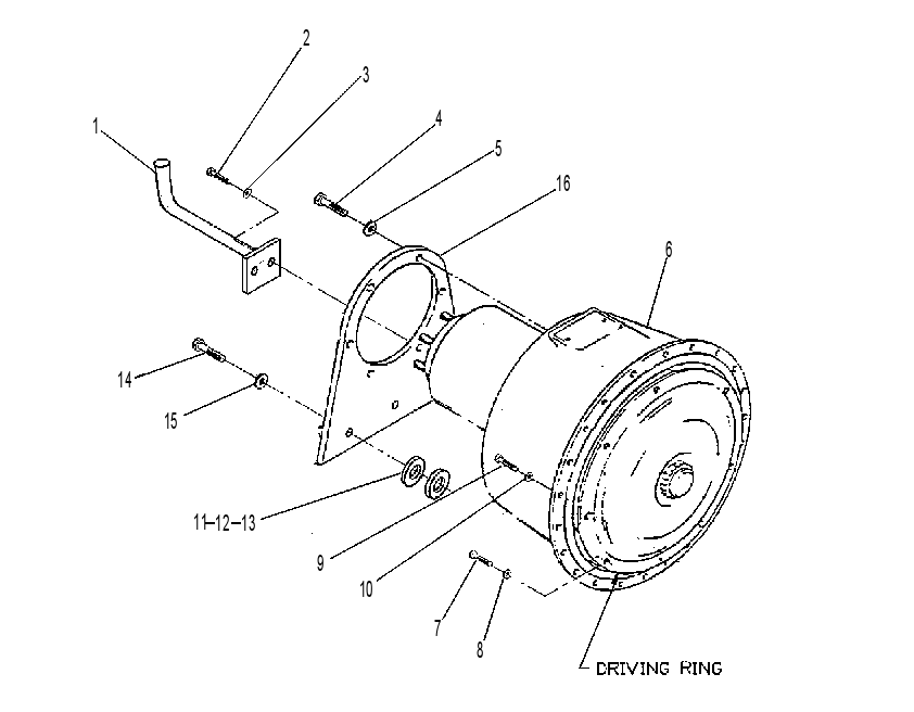 CLUTCH GP-POWER TAKE-OFF 1G6818 CAT