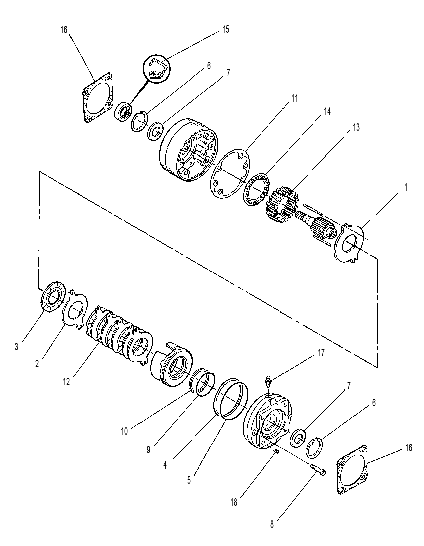 BRAKE GP 1G6002 CAT