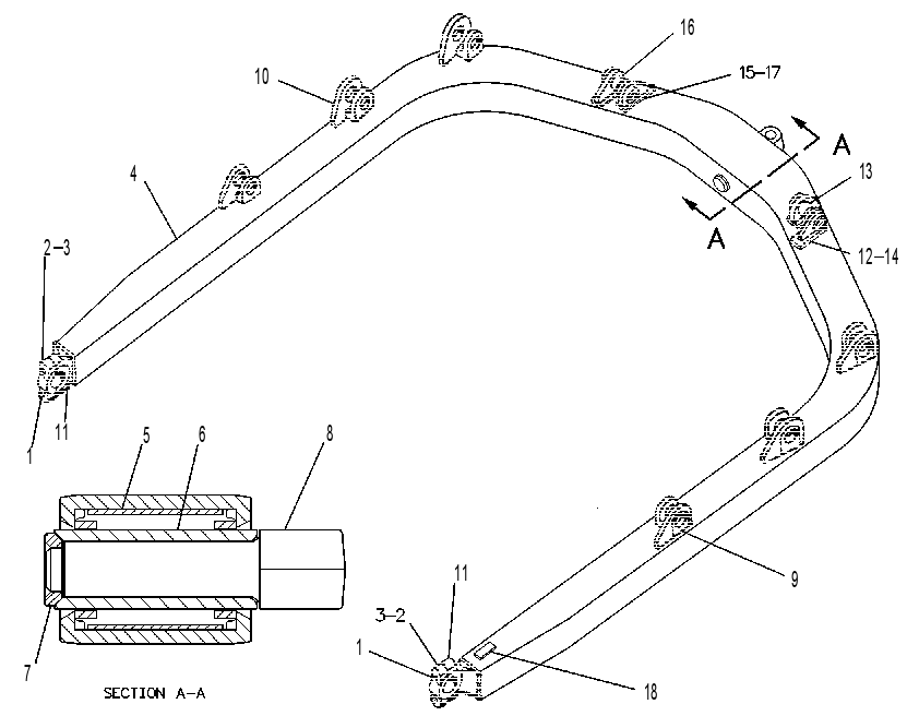 C-FRAME GP 6J0638 CAT