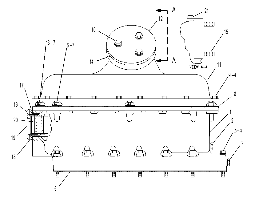 AFTERCOOLER GP 1044225 CAT