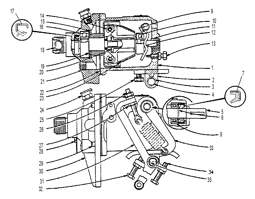GOVERNOR AS-RH 3L4022 CAT