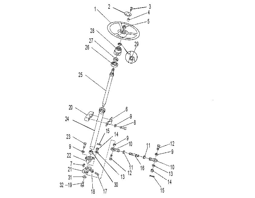 STEERING GEAR & MECHANICAL GP 3G1032 CAT