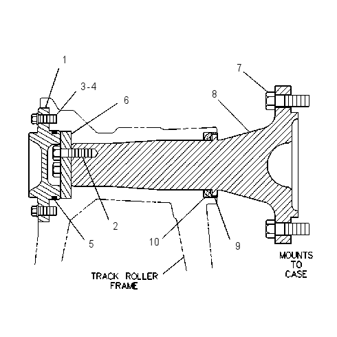 PIVOT BAR GP 8E8769 CAT