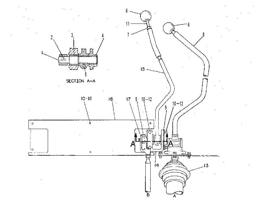 CONTROL GP-GEARSHIFT 6Y3180 CAT