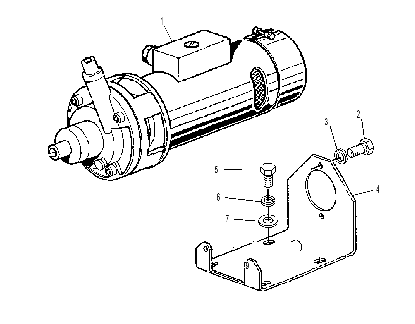 PUMP GP-WATER SPRAY 5E7738 CAT
