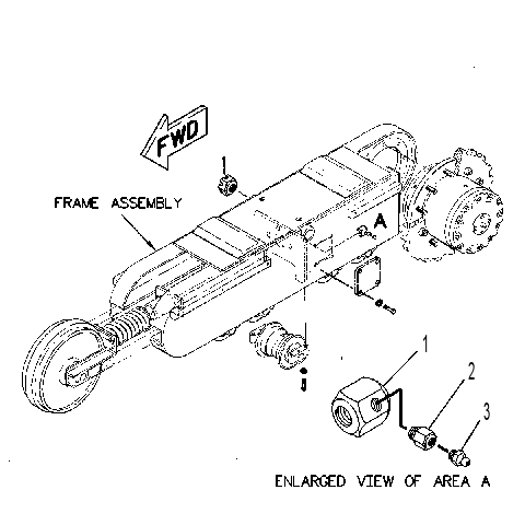 TENSIONER GP-TRACK 7R8832 CAT