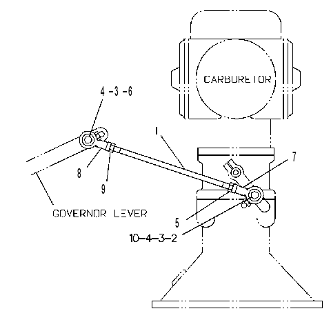 CONTROL GP-CARBURETOR 9Y9118 CAT