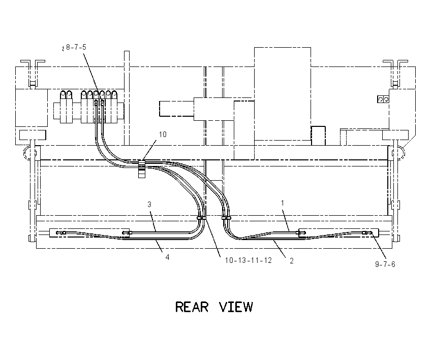 LINES GP-EXTENSION 6R1858 CAT
