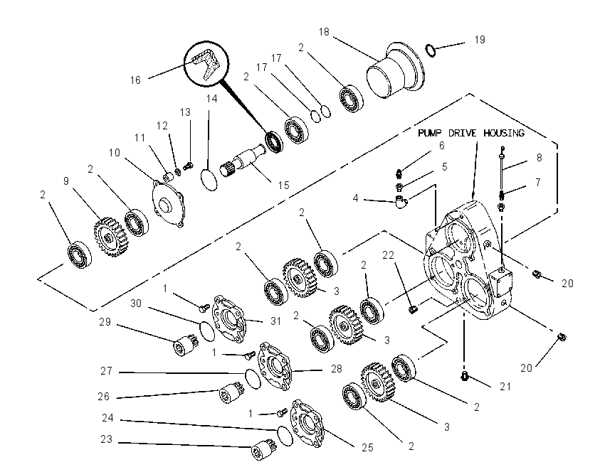 REDUCER GP-SPEED 7R9851 CAT