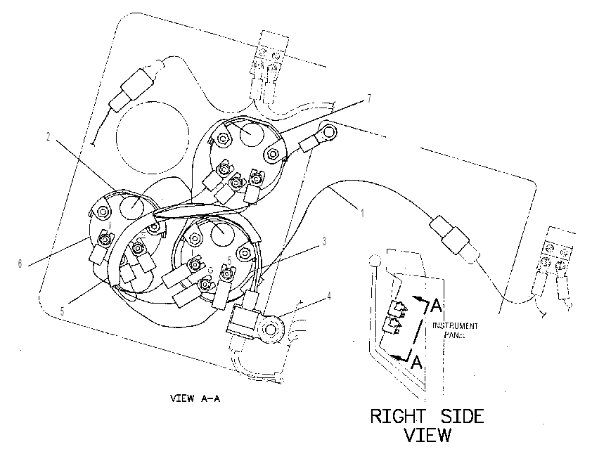GAUGE & WARNING GP 3A8548 CAT