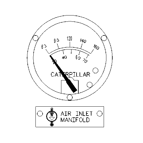 Указатель (прибор) 4P9679 CAT