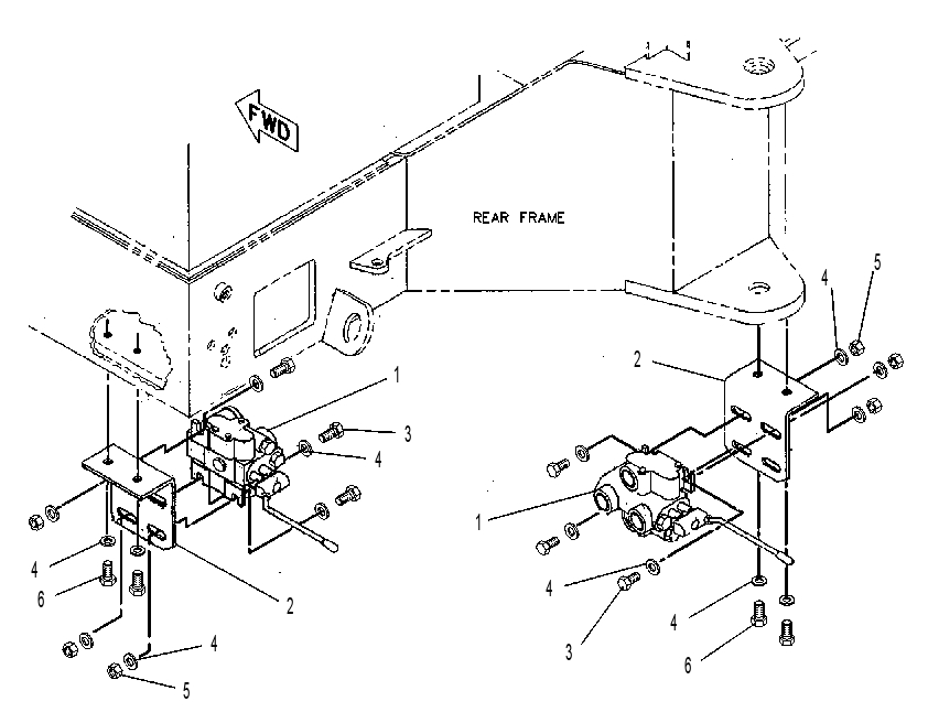 VALVE & MTG GP-CONVEYOR SWING 1G8486 CAT