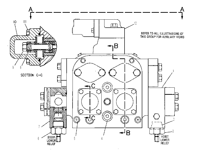 Клапан управляющий 3G6880 CAT