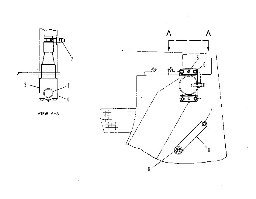 BRACKET GP-CYLINDER 5Y2129 CAT