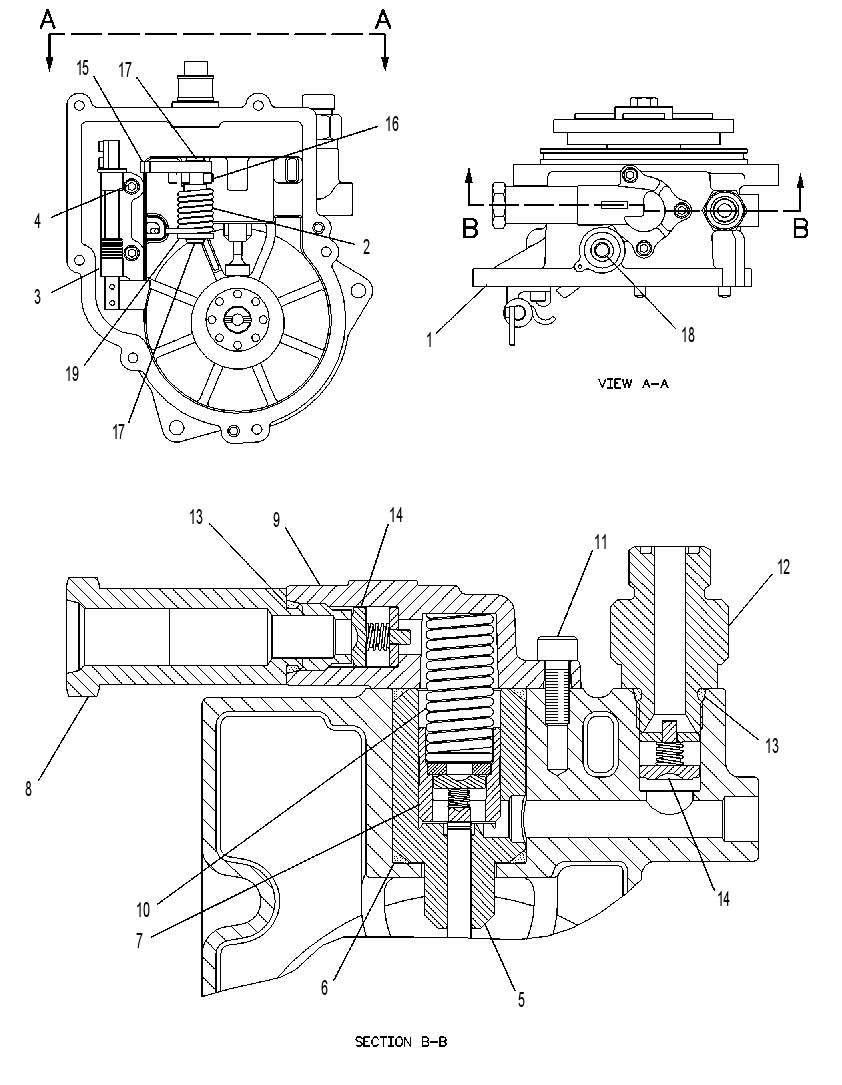 DRIVE GP-GOV & TRANSFER PUMP 6I2621 CAT