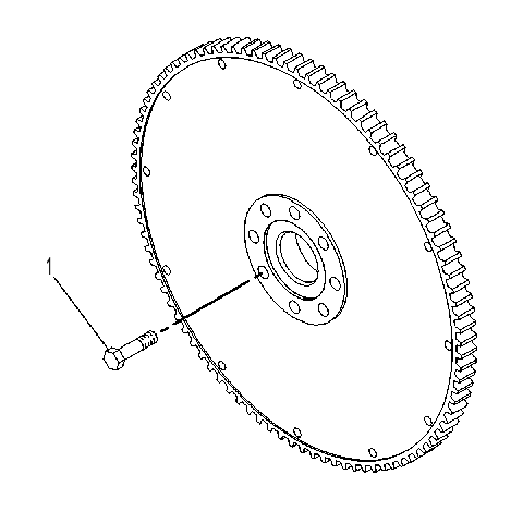 ADAPTER GP-ENGINE TO XMSN 7E6309 CAT