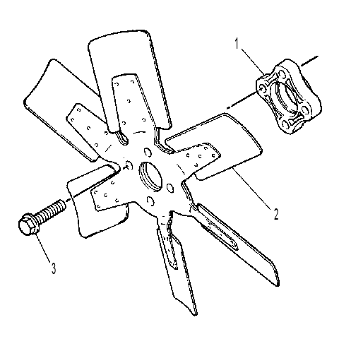 FAN GP 3086965 CAT