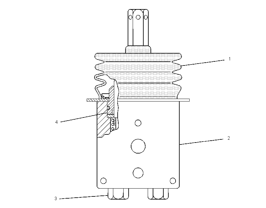 Клапан ручной 8C7161 CAT