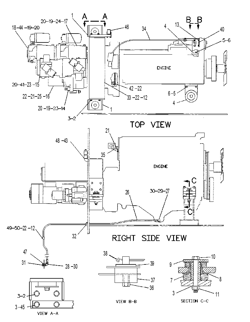 ENGINE GP 7R7583 CAT