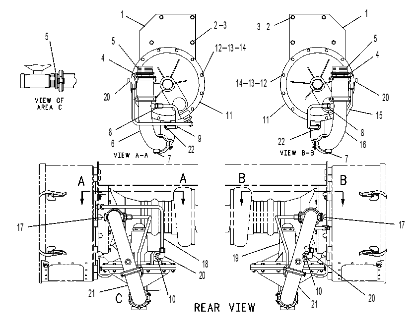 Регулятор давления газа 1187553 CAT