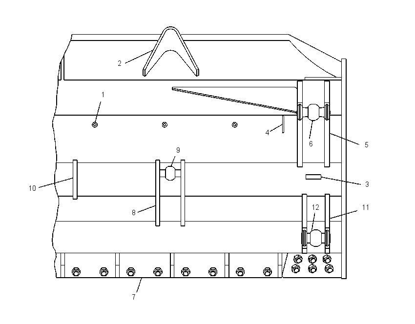 BLADE AS-SEMI-UNIVERSAL 8E9326 CAT