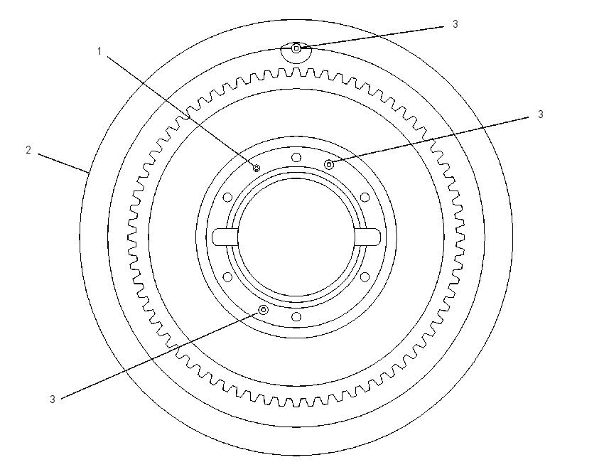HOUSING GP-CLUTCH 8E8184 CAT
