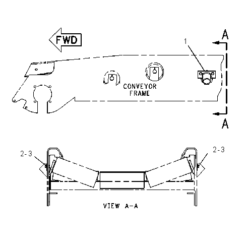 MOUNTING GP-WATER INLET 0868410 CAT