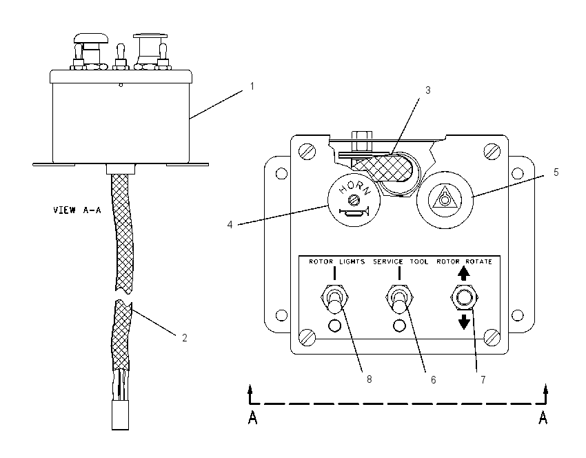 BOX GP-ROTOR CONTROL 1022220 CAT