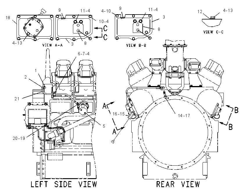 CONTROL & COVER GP-ENG ELEK 1042250 CAT