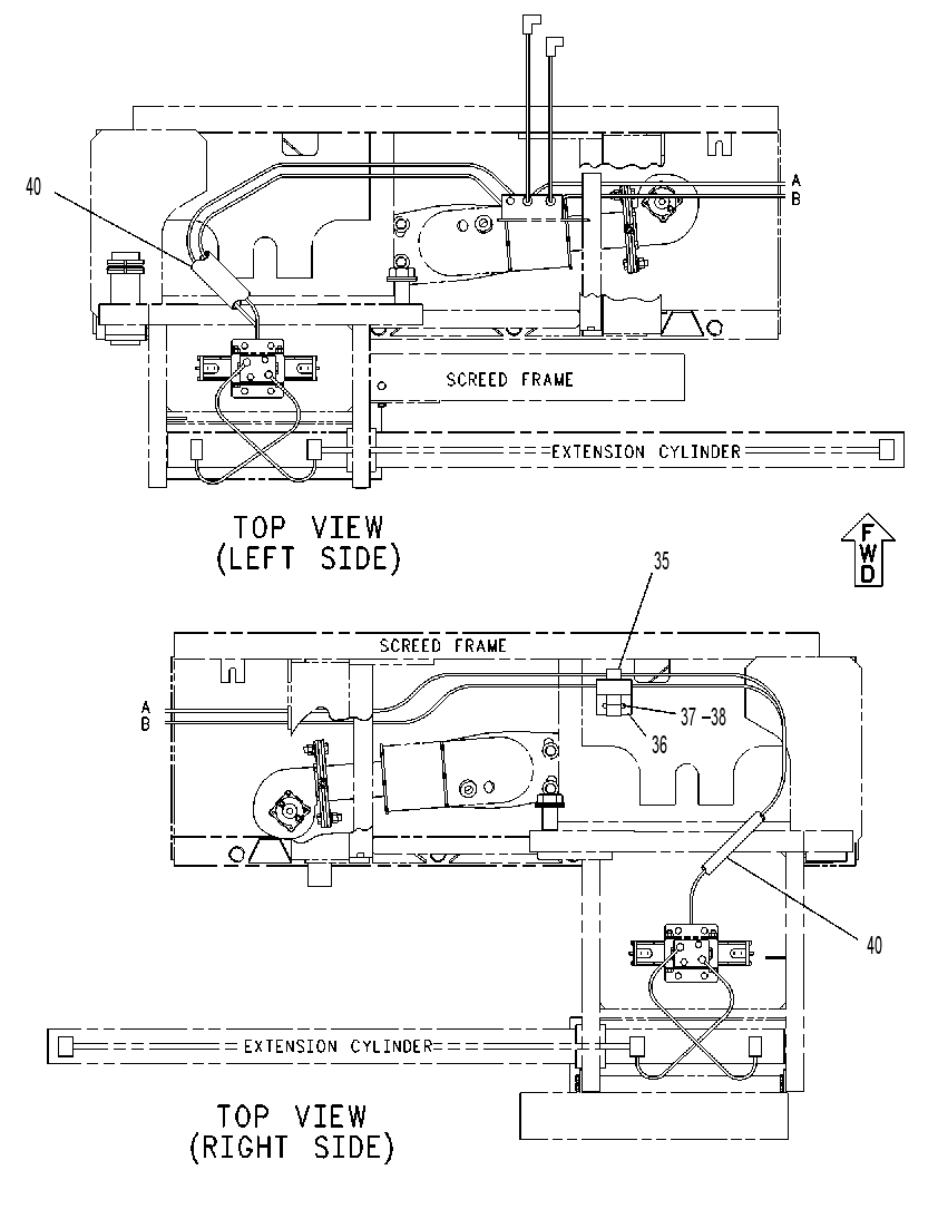 LINES GP-EXTENSION 8I0604 CAT