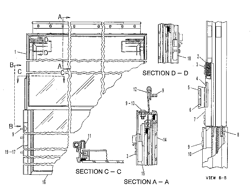 WINDOW GP-FRONT 7Y9545 CAT