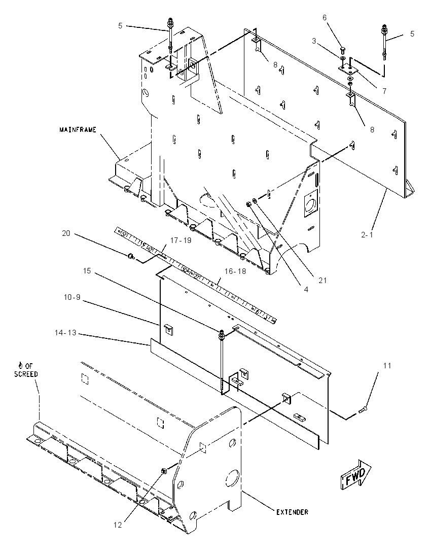 DEFLECTOR GP 8I0292 CAT