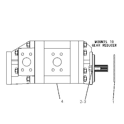 PUMP & MTG GP-CONVEYOR 1G7926 CAT