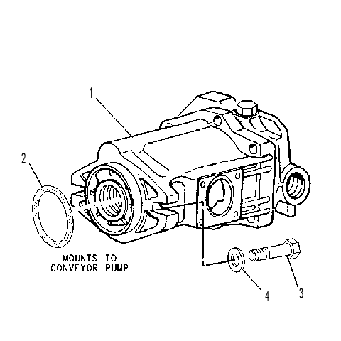 PUMP & MTG GP-HYDRAULIC FAN 1G7931 CAT