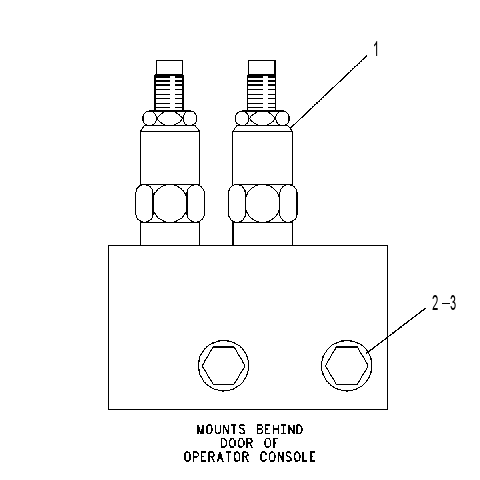 VALVE & MTG GP-RELIEF 1G7900 CAT