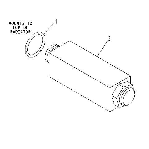VALVE & MTG GP-THERMAL CONTROL 1G7999 CAT