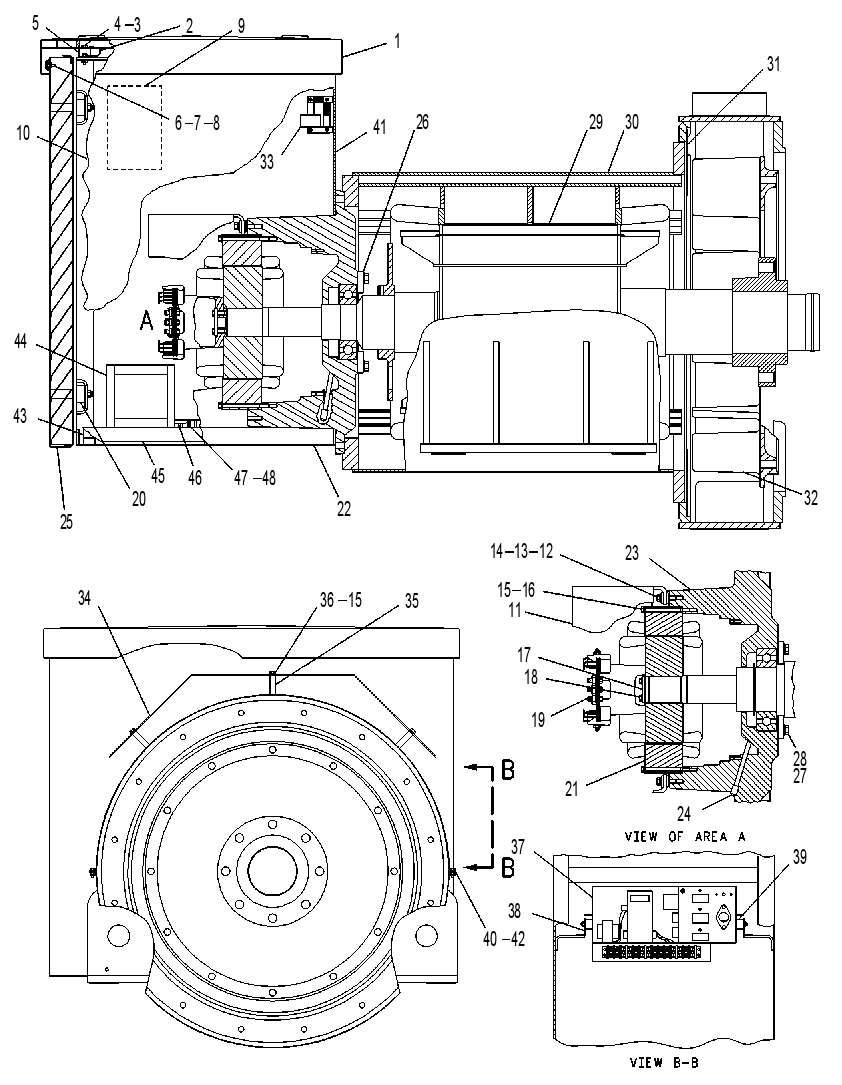 Генератор 7W8703 CAT