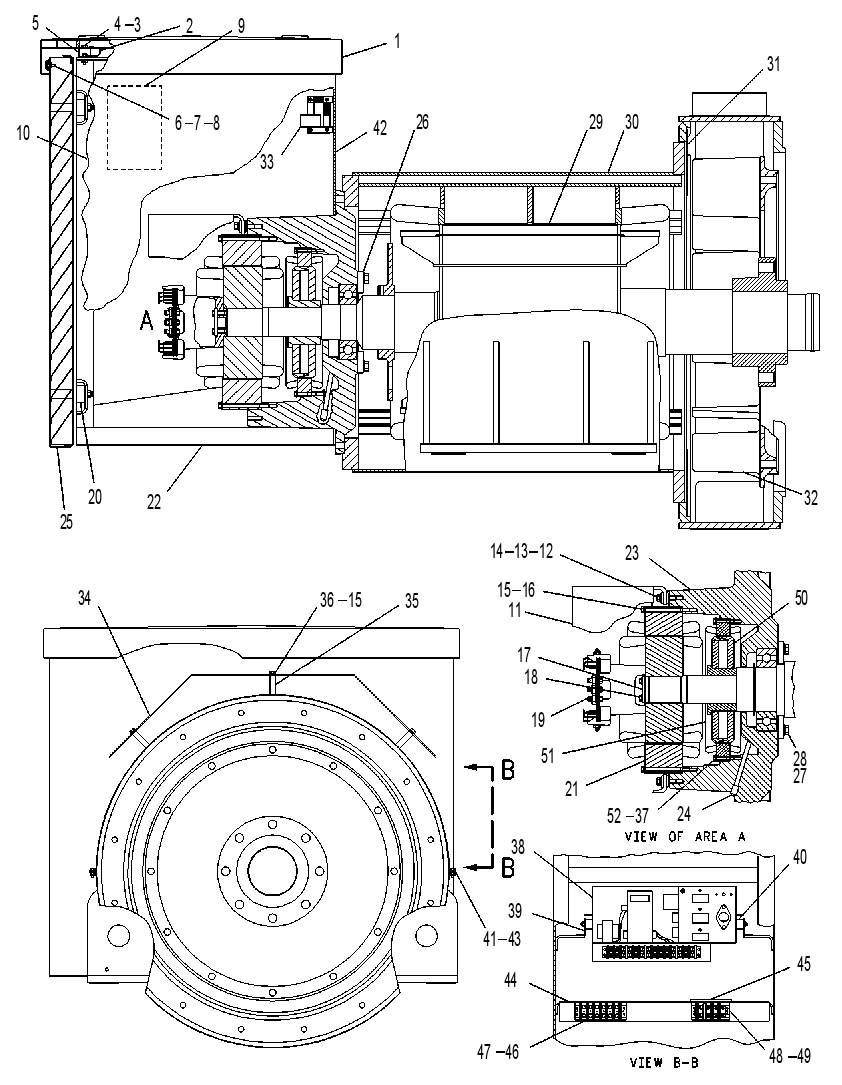 Генератор 7W8704 CAT