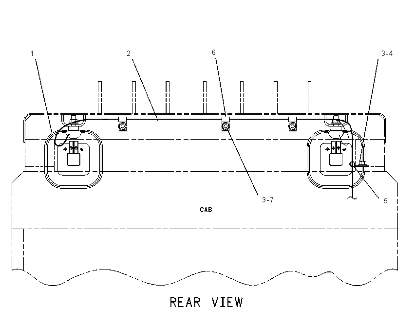Освещение прожекторное 7Y5406 CAT