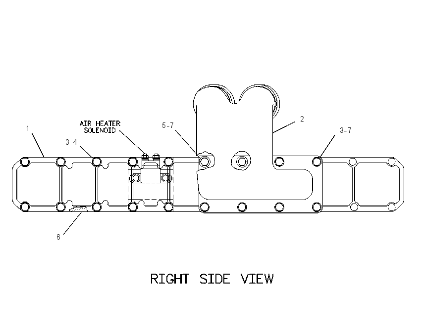COVER GP-INLET MANIFOLD 1469394 CAT