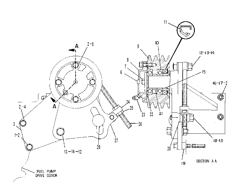 BELT TIGHTENER GP 7W7308 CAT