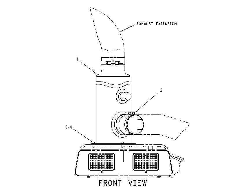 Глушитель 6I0136 CAT