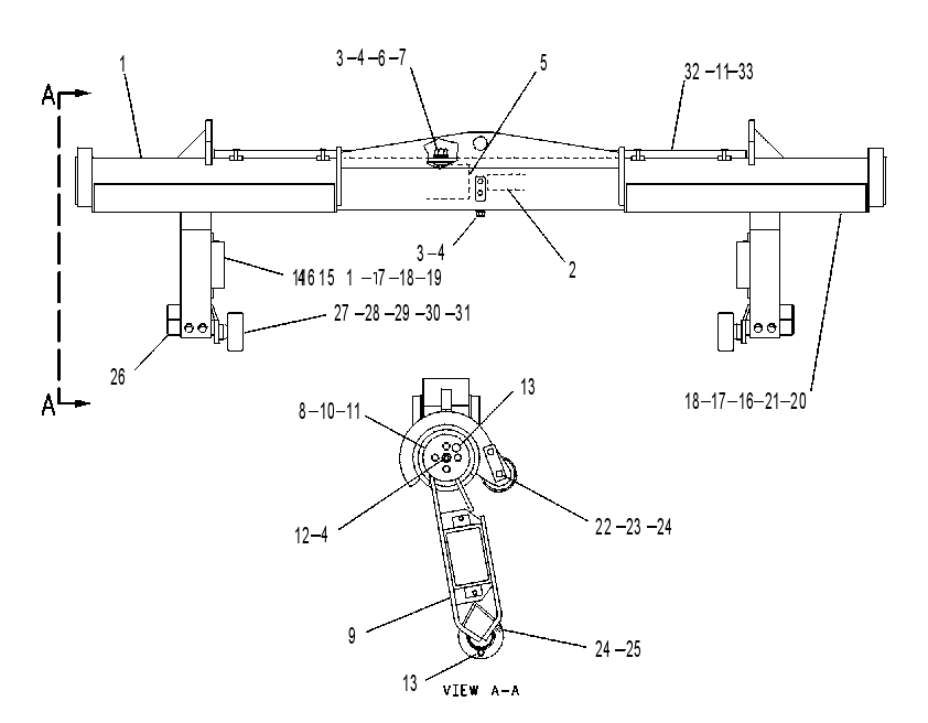 HITCH GP-TRUCK 8I0562 CAT