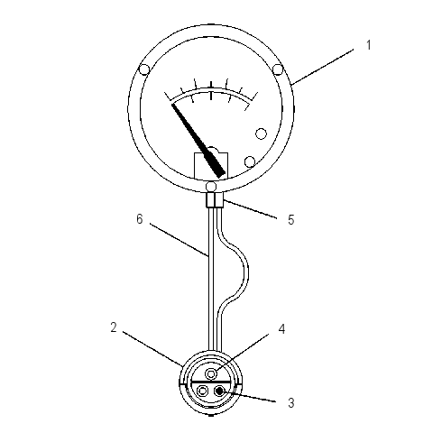 GAUGE GP-COOLANT PRESSURE 4P9552 CAT