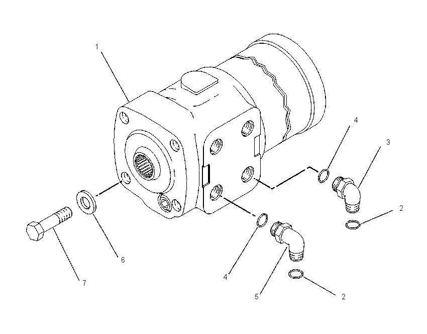 PUMP & MTG GP-METERING 1G4708 CAT
