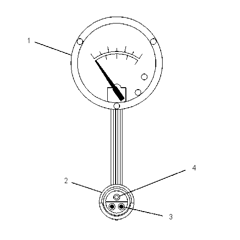 GAUGE GP-WATER PRESSURE DIFF 6I2118 CAT