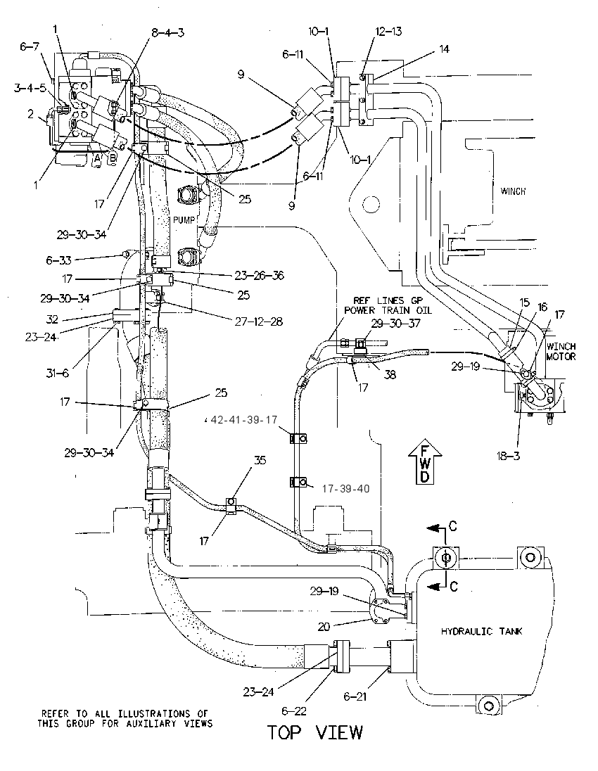 VALVE & LINES GP 7G0133 CAT