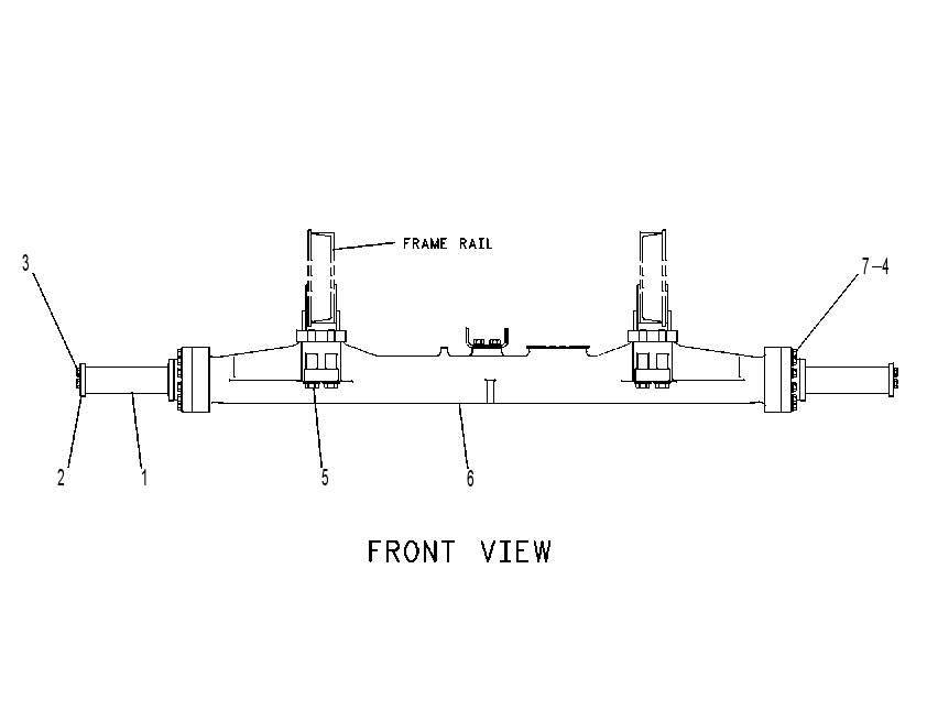 SUPPORT GP-SUSPENSION 1058661 CAT