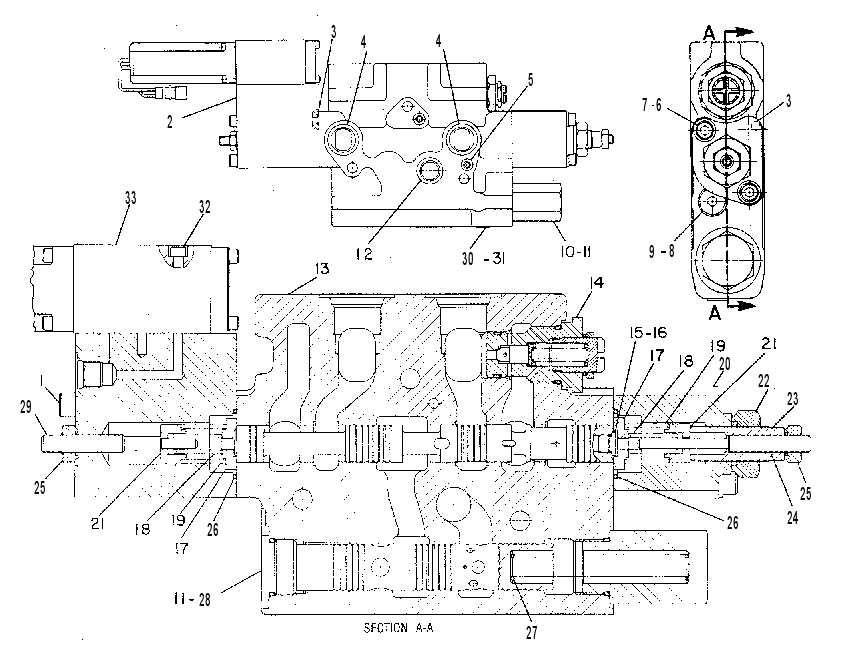Клапан управляющий 9T1799 CAT